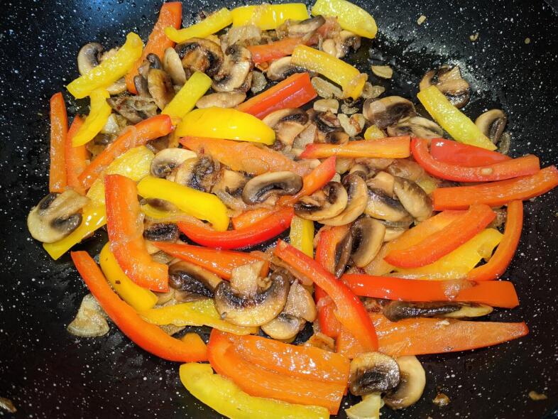 Жарка овощей