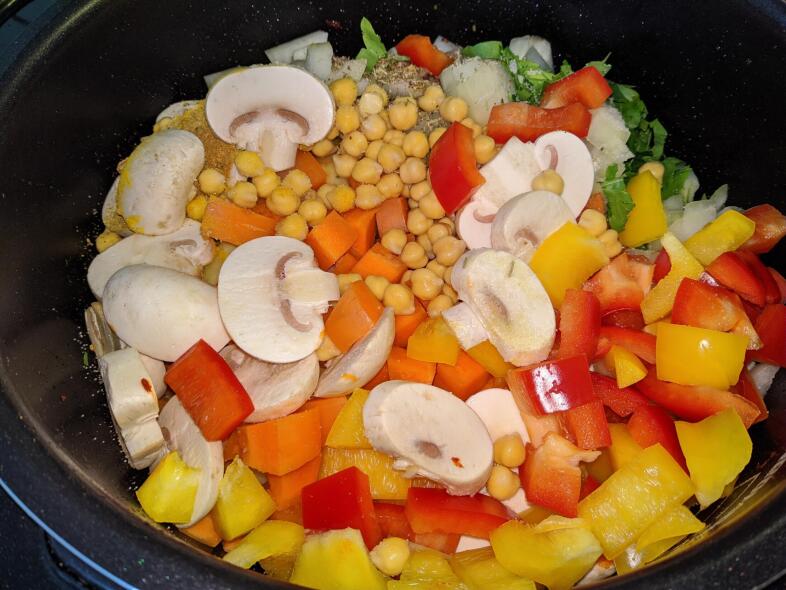 Заложить остальные ингредиенты