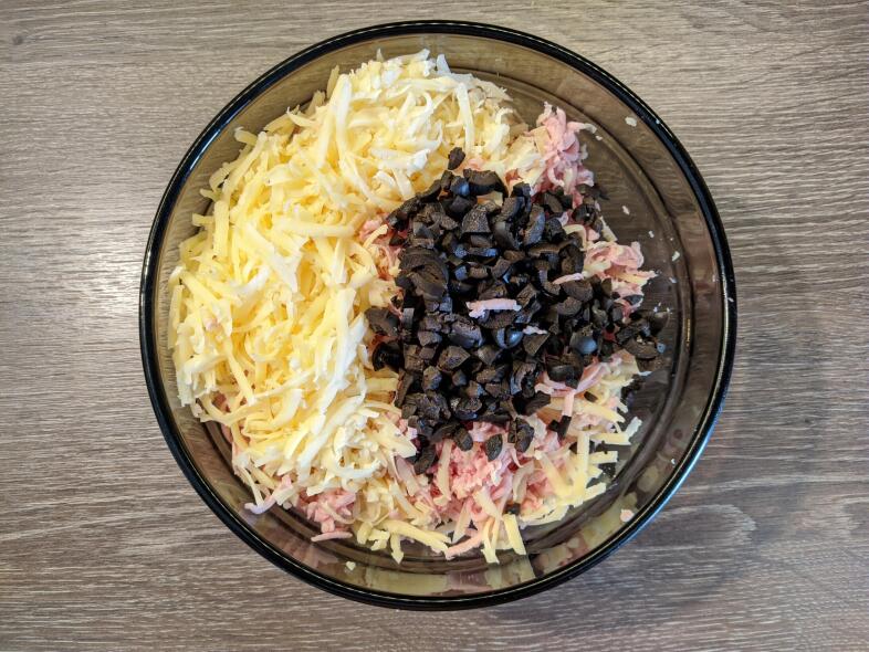 Смешивание ингредиентов